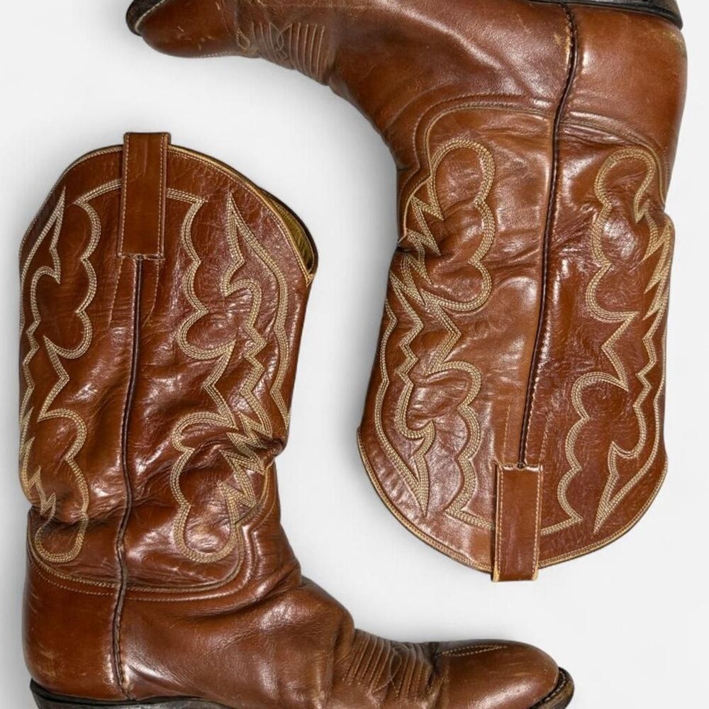 Unbranded Men's Brown and Tan Boots
